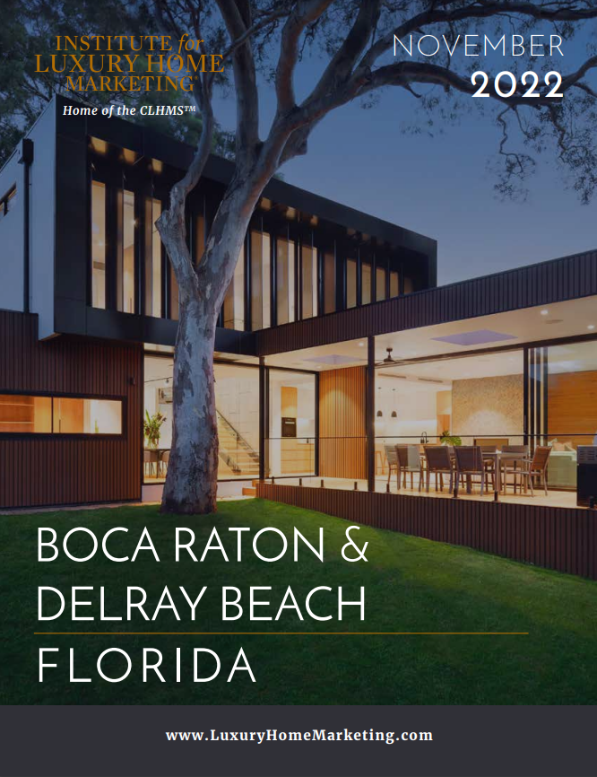 Jean-Luc Andriot Boca Raton - Delray Beach Luxury market report November 2022 for Jean-Luc Andriot blog 112122