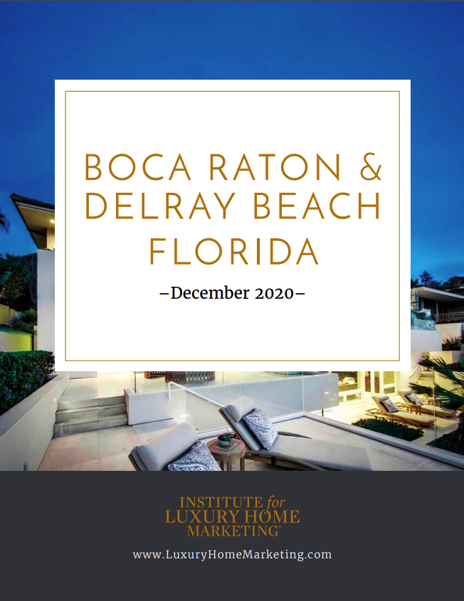 Jean-Luc Andriot Boca Raton - Delray Beach Luxury market report December 2020 for Jean-Luc Andriot blog 122120
